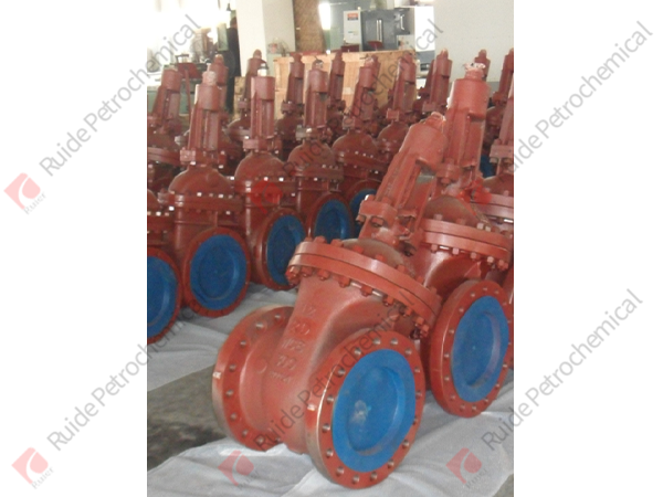 Wedge gate valve