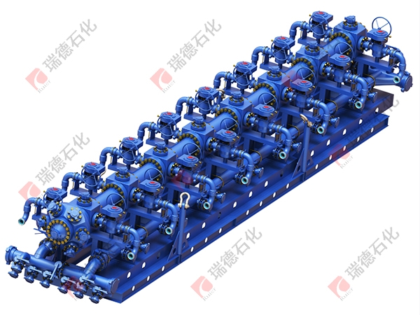 HIGH AND LOW PRESSURE MANIFOLD ASSEMBLY