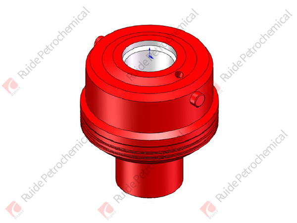 Feeding and taking out tools for pressure test plug and anti wear sleeve